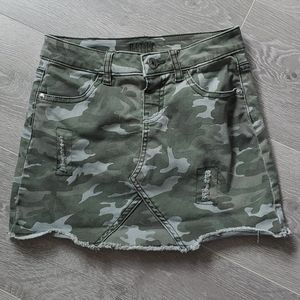Justice Camo Skort